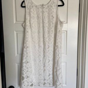 Tommy Hilfiger White Mini Dress